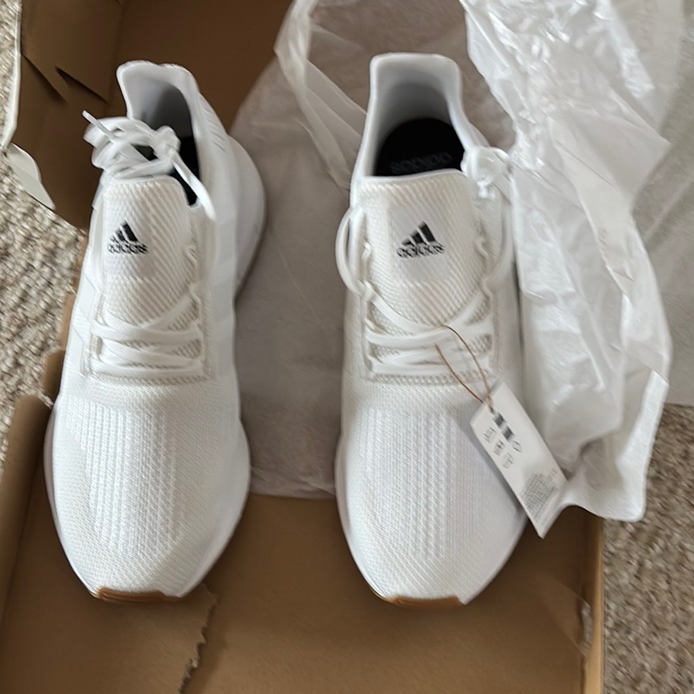 Adidas Classic White Running Shoes